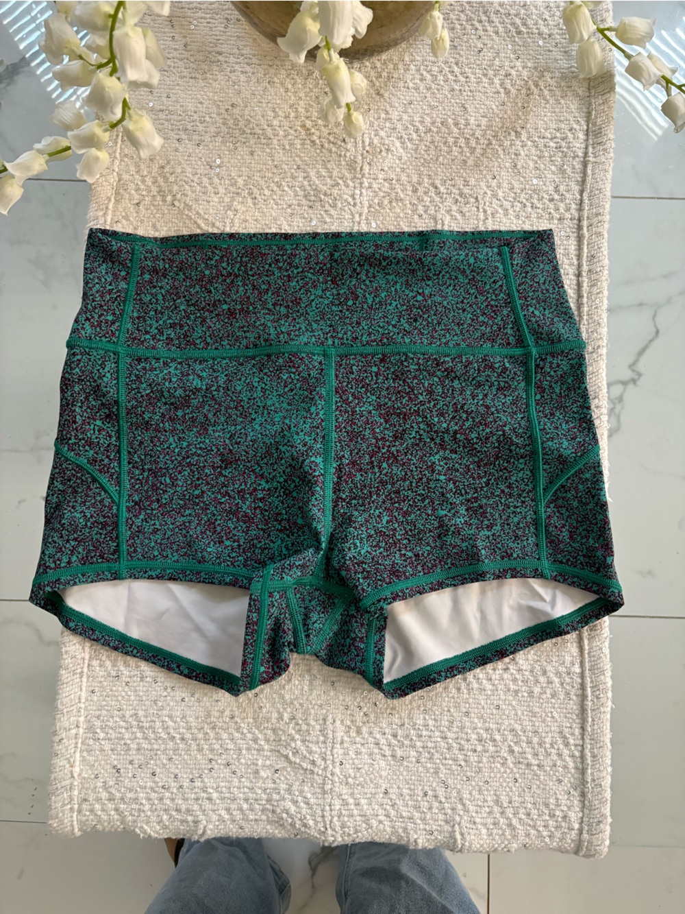 Lelulemon women’s athletic shorts size 10